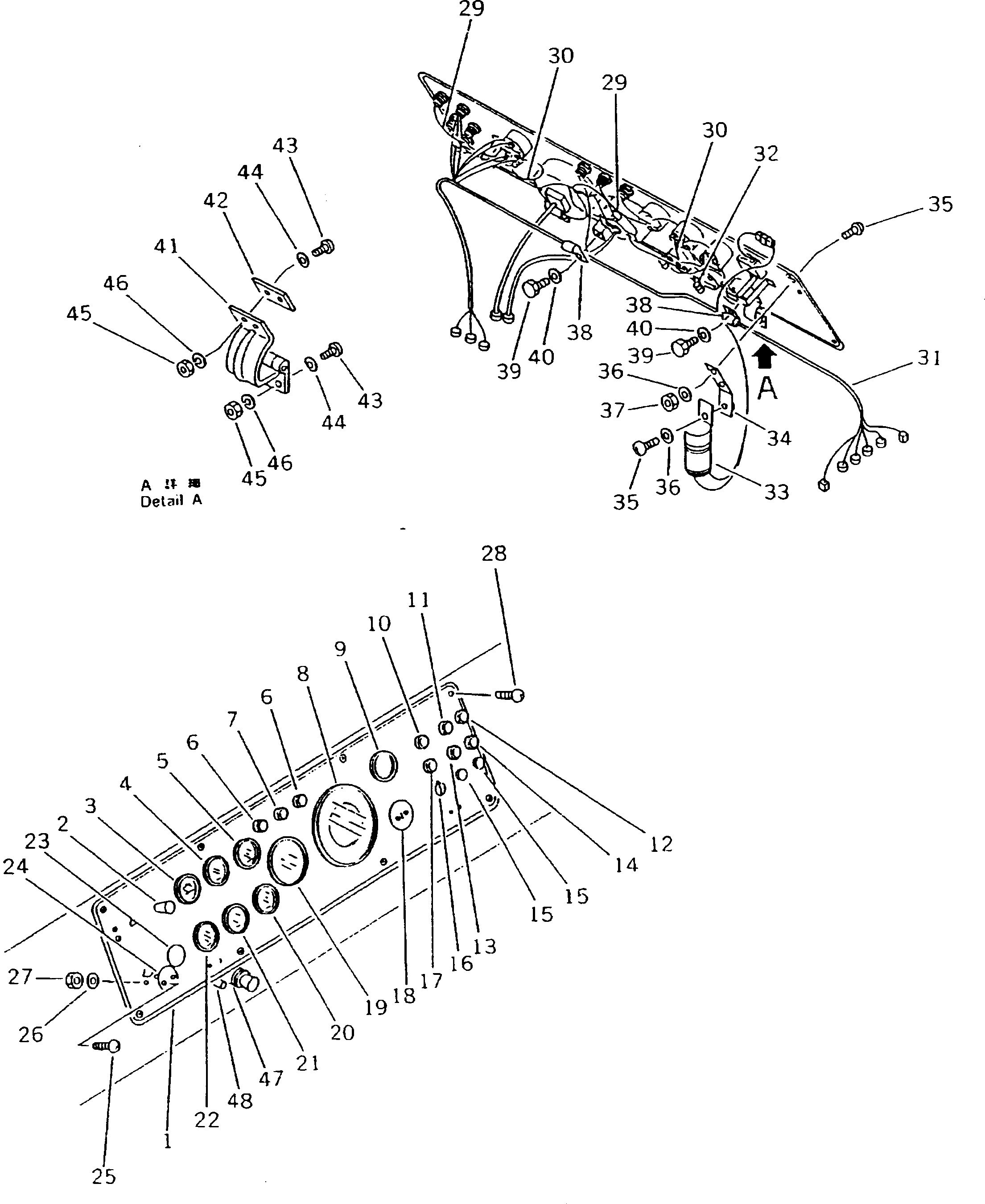 LAMP,BRAKE OIL 567-06-41120 KOMATSU