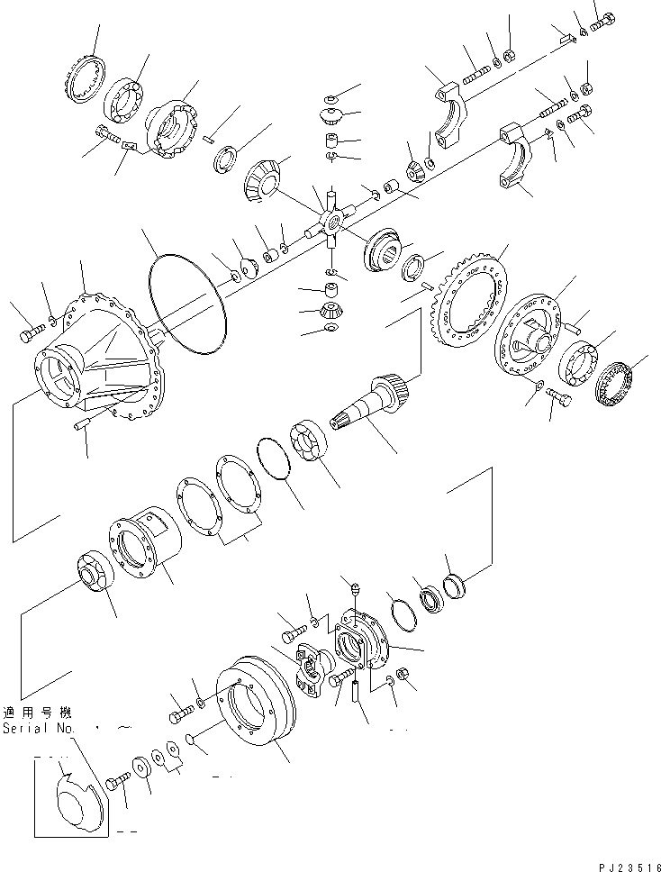 Подшипник 06002-32316 KOMATSU