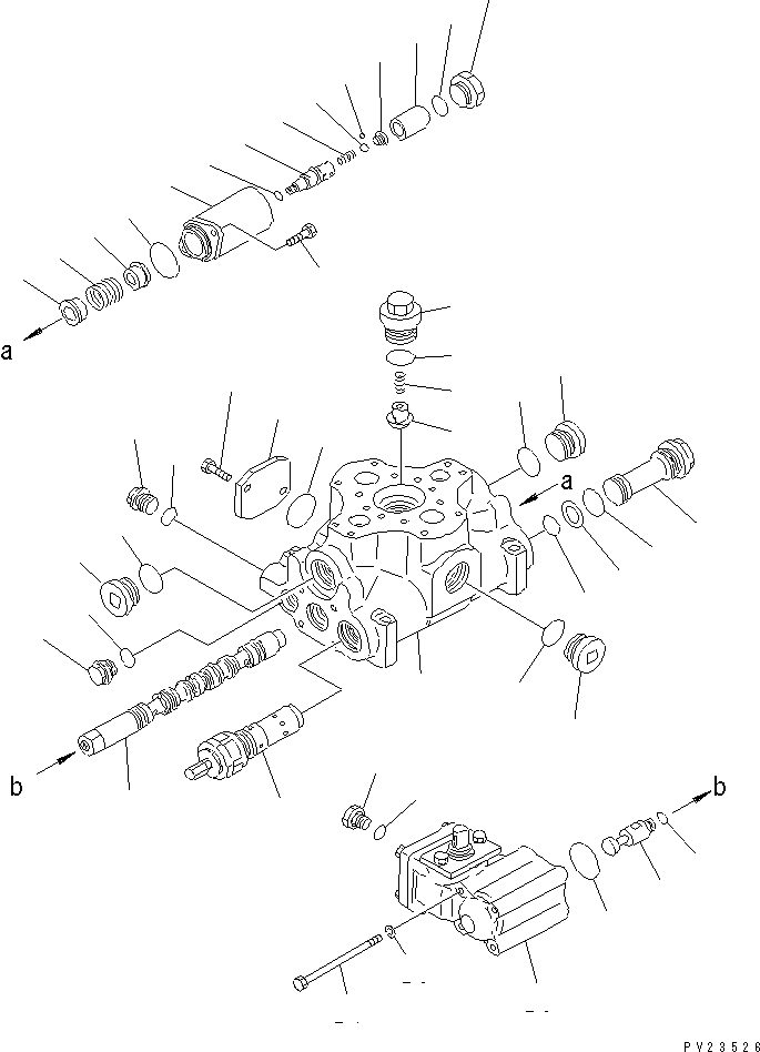 клапан в сборе 700-91-73000 KOMATSU