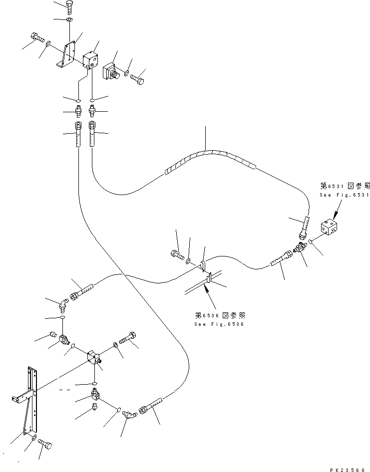 Переходник 8232-62-1270 KOMATSU