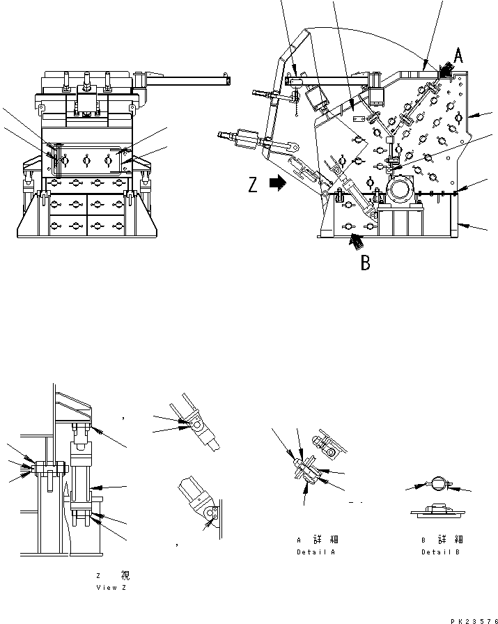 Корпус KHK0537300 KOMATSU