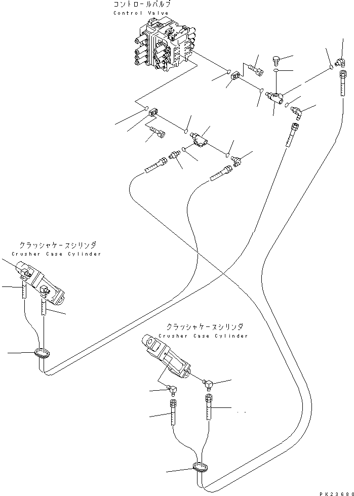 Шланг 07121-20340 KOMATSU