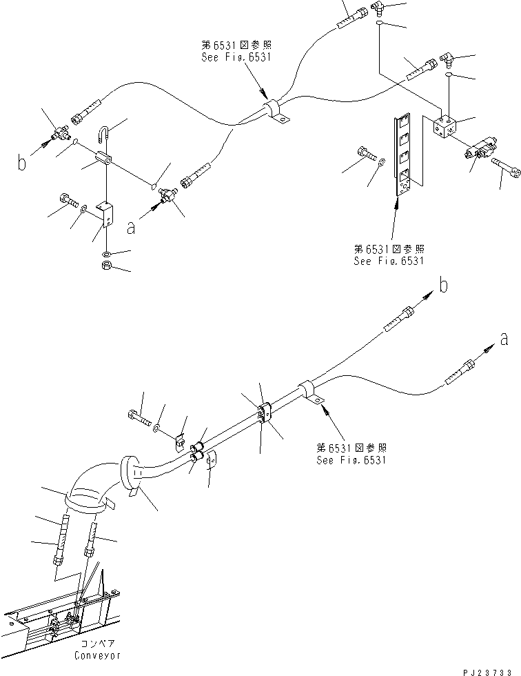 Шланг 07113-00328 KOMATSU