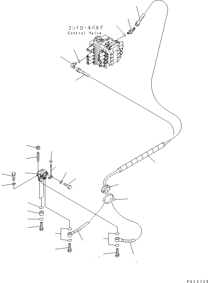 Шланг 8232-62-1220 KOMATSU