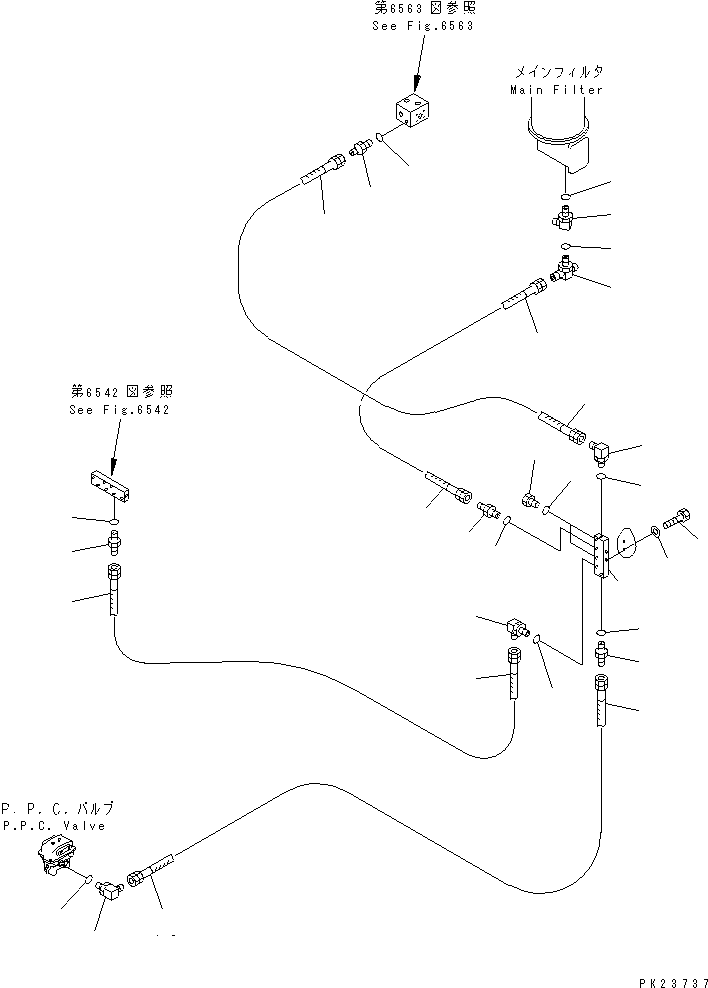Шланг 8221-62-1630 KOMATSU