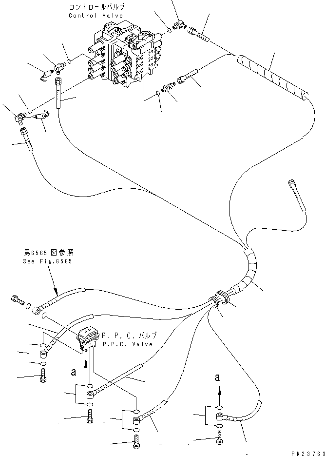 Шланг 8221-62-1241 KOMATSU