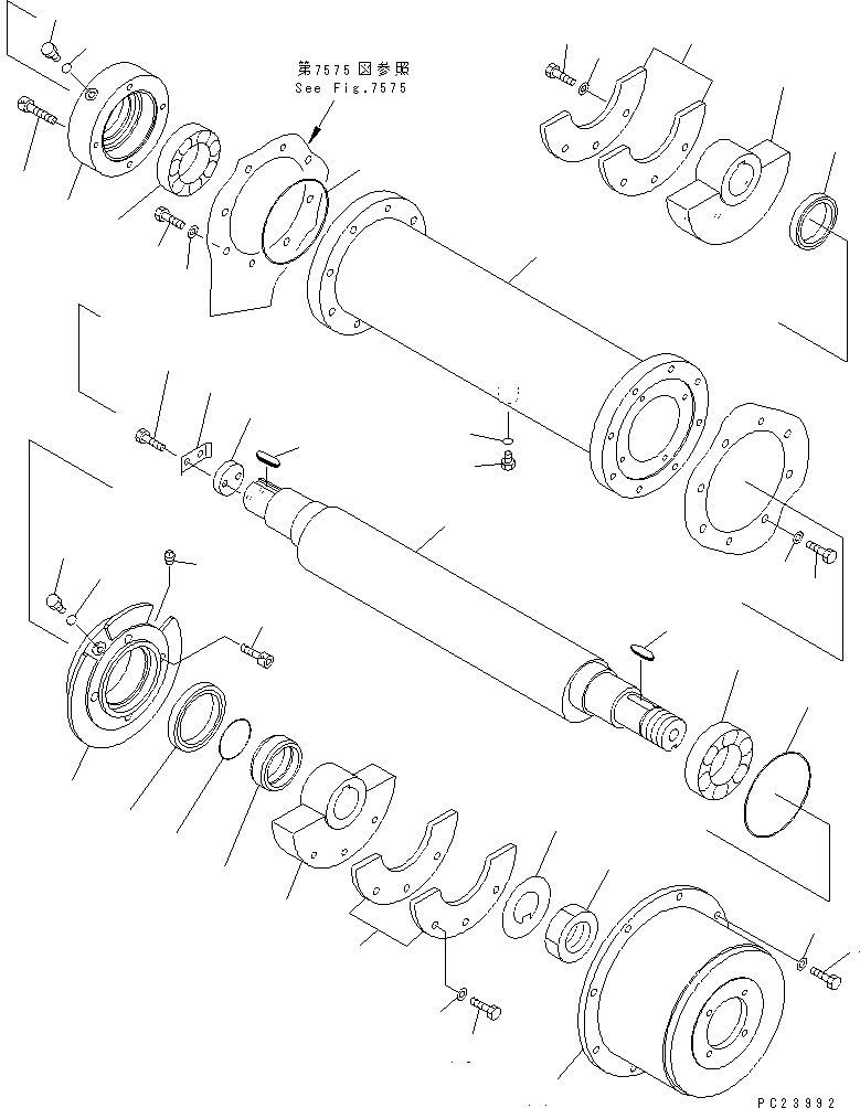 Груз 8232-76-1371 KOMATSU