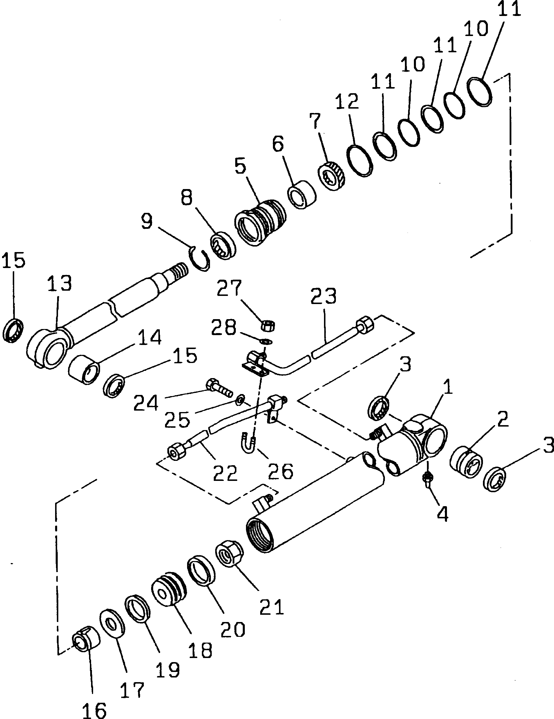 CYLINDER,BOOM 21W-63-56541 KOMATSU