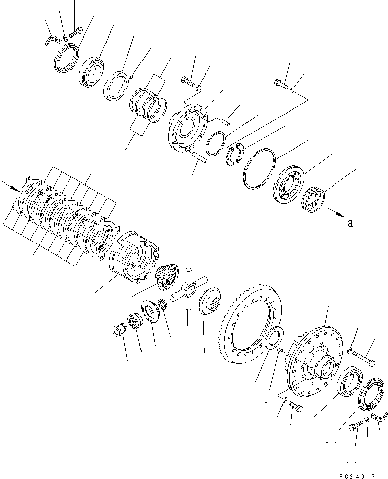 Палец 569-88-68431 KOMATSU