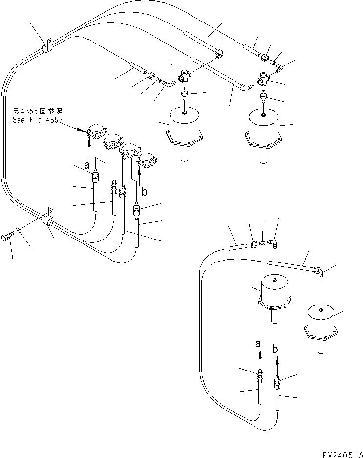 BRAKE CHAMBER ASS'Y (\2\421-35-13303) KOMATSU