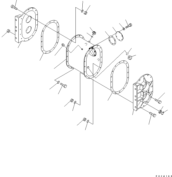 Прокладка 8248-70-2250 KOMATSU