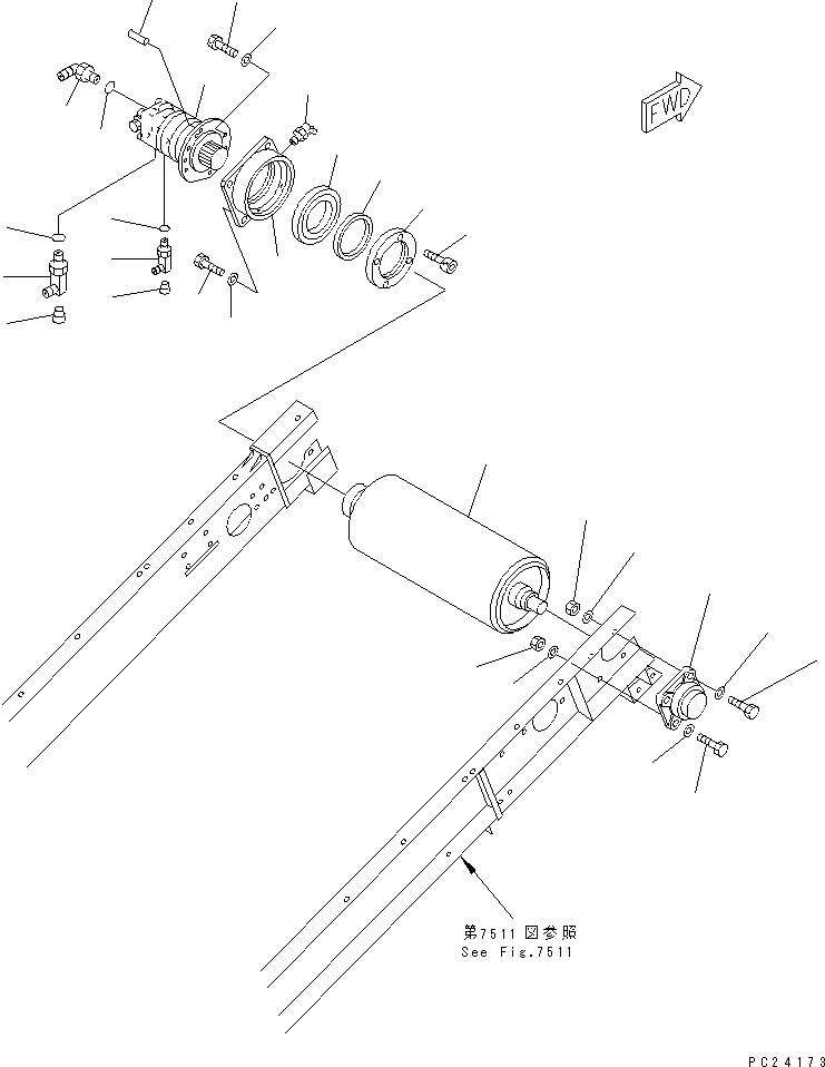 Подшипник 8248-75-3160 KOMATSU