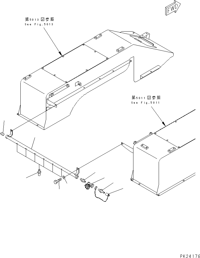 Трубка 8248-79-1110 KOMATSU