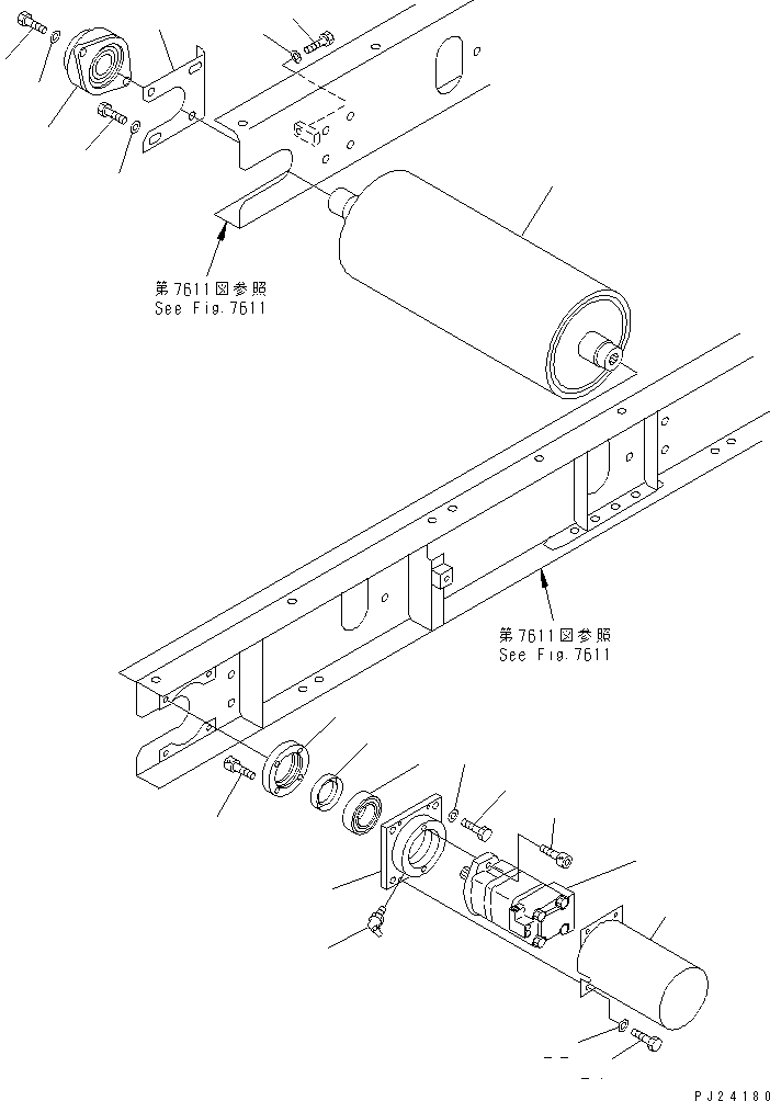 PULLEY,HEAD 8248-75-4280 KOMATSU
