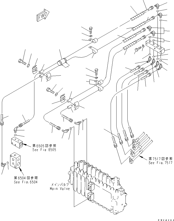Шланг 07103-50309 KOMATSU