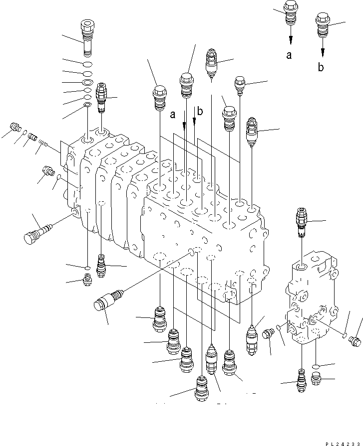 Клапан в сборе (723-46-40601) KOMATSU