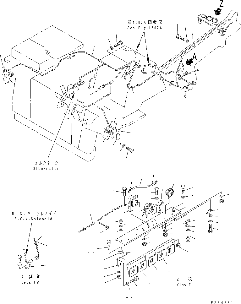 Жгут проводов 561-06-63513 KOMATSU