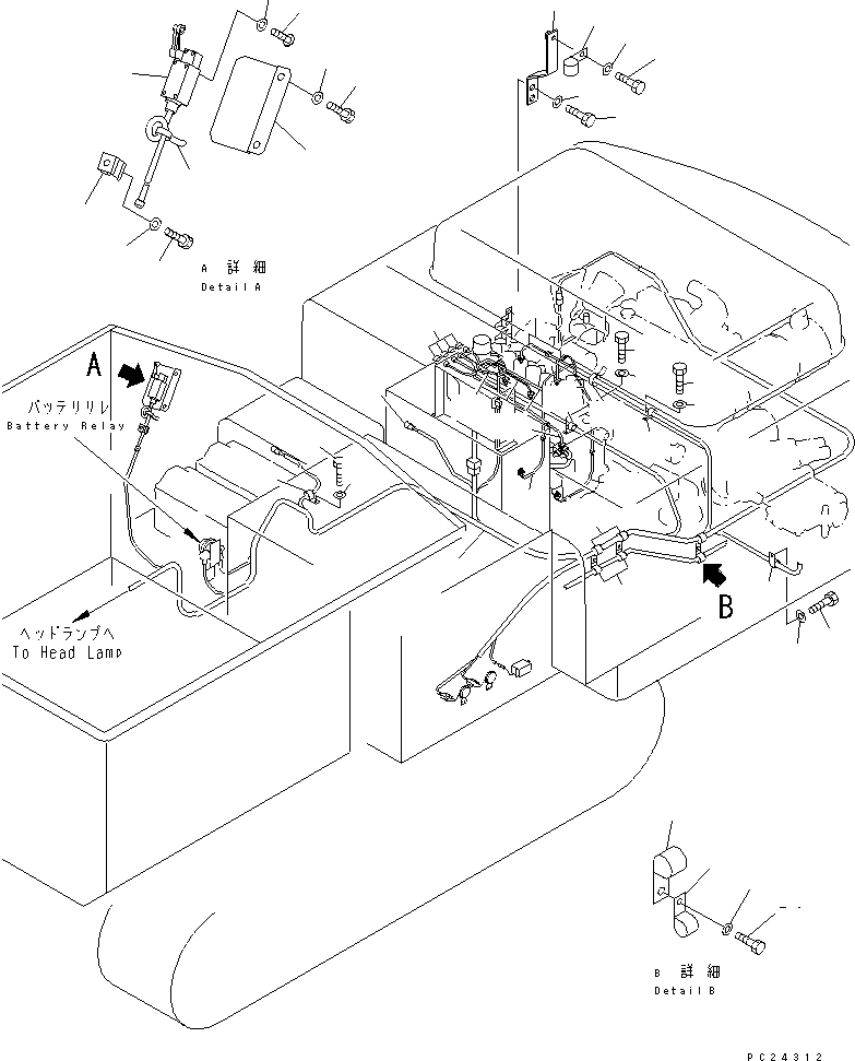 Жгут проводов 8261-06-1112 KOMATSU