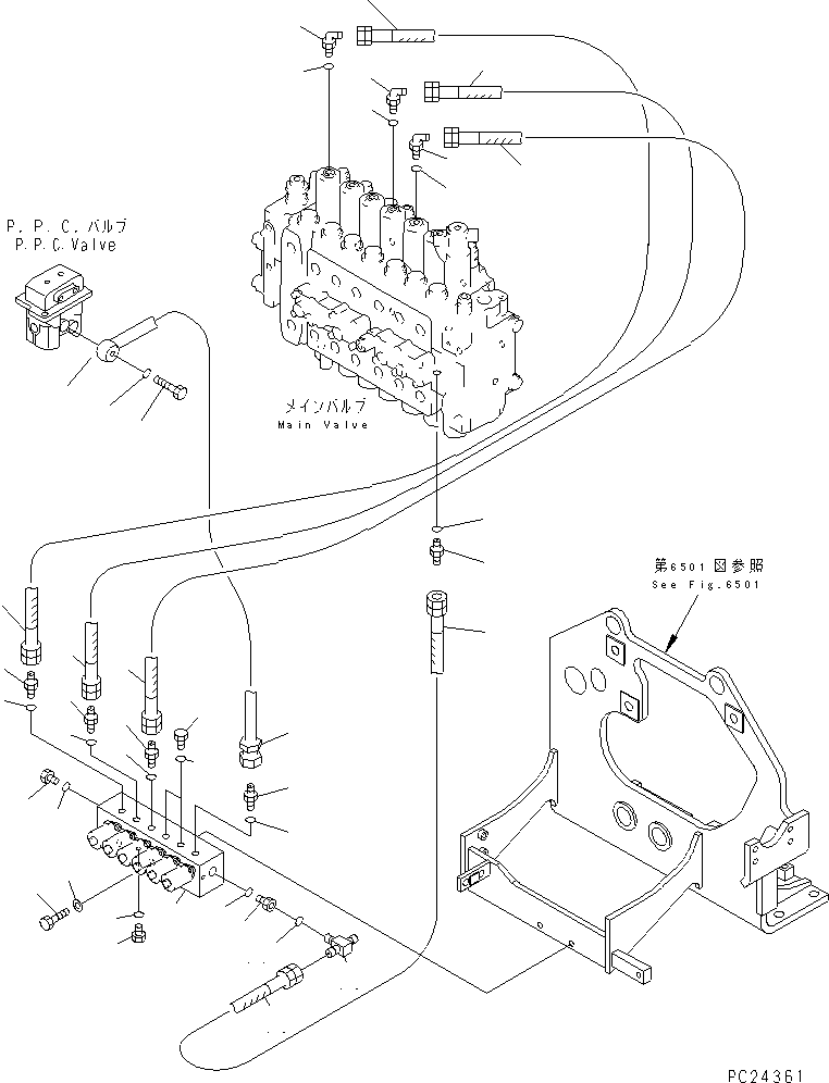 Шланг 8233-62-3310 KOMATSU