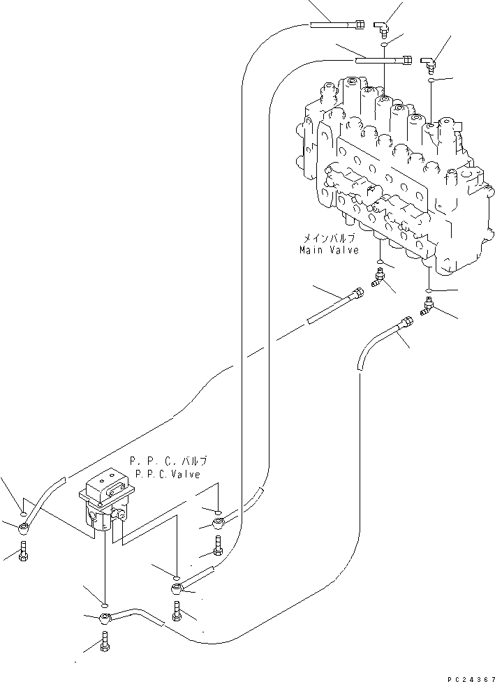 Шланг 8233-62-3320 KOMATSU