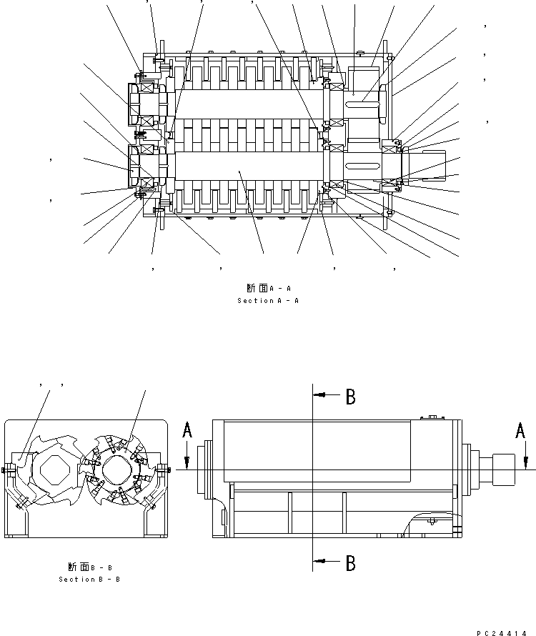 Болт 01252-71640 KOMATSU