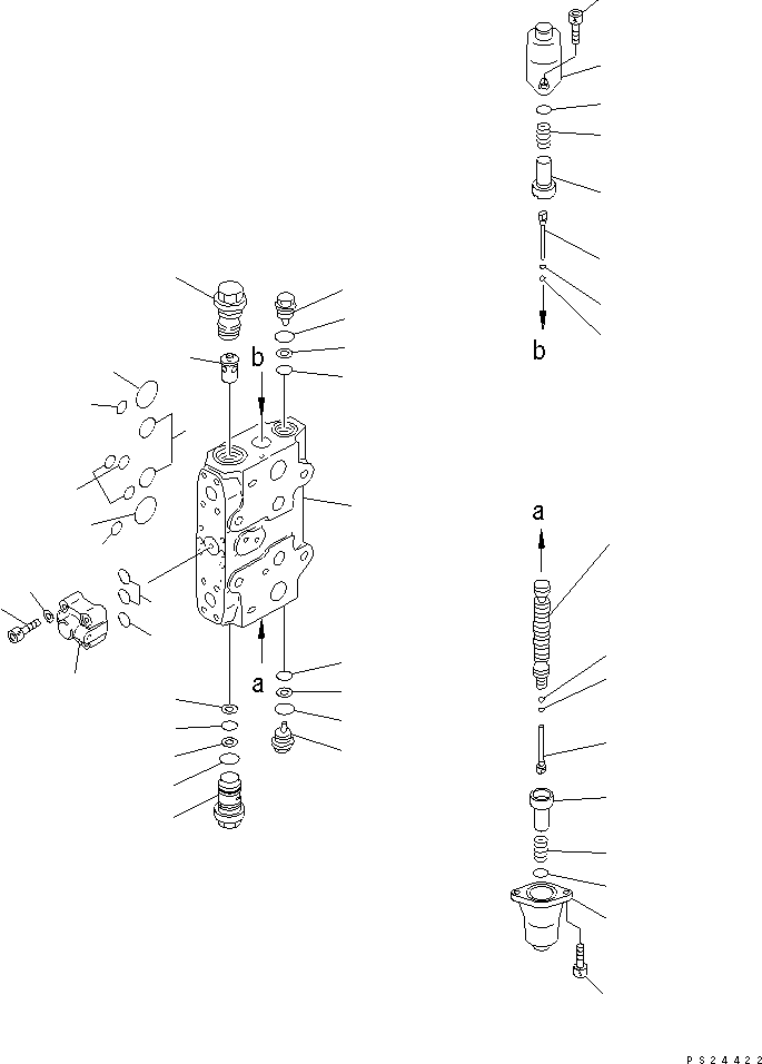 Клапан в сборе (723-46-66300) KOMATSU