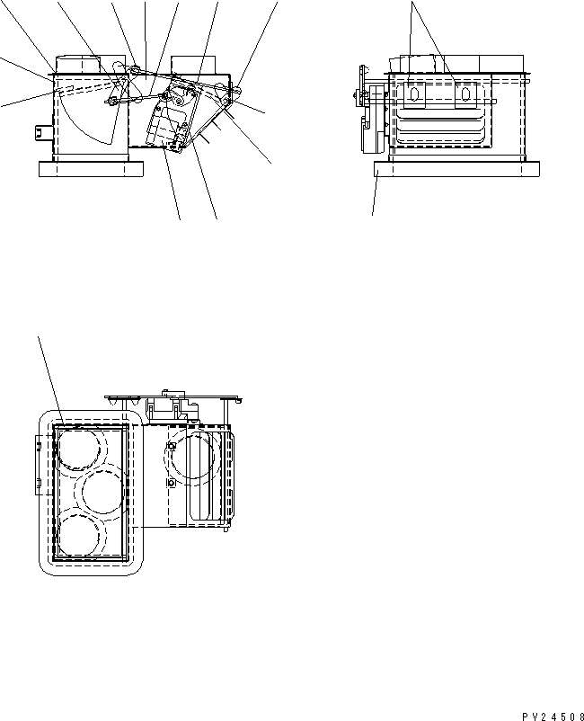 Тяга DK534480-1900 KOMATSU