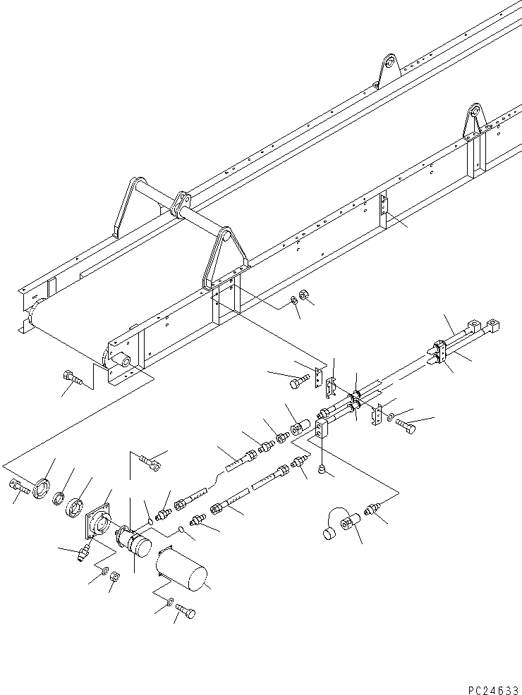 Трубка KWKKS-75-91330 KOMATSU