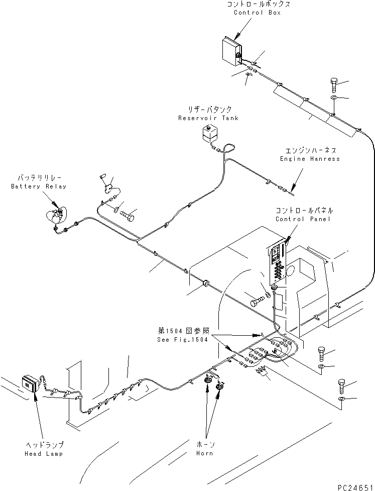 Жгут проводов 8242-06-1110 KOMATSU