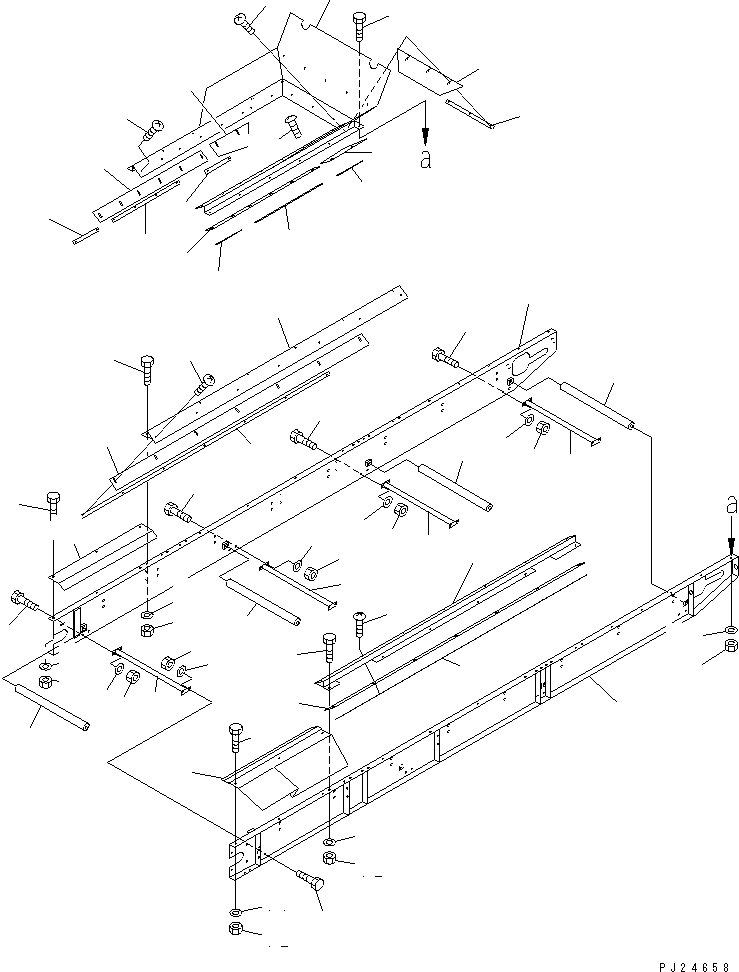 STAY,R.H. KWKKS-75-92151 KOMATSU