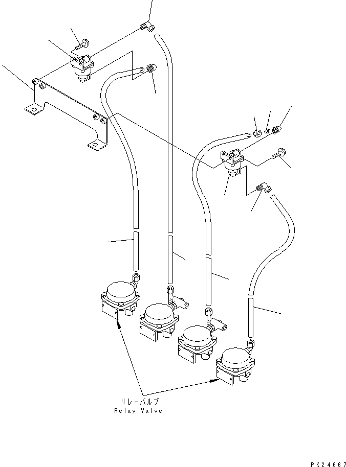 Кронштейн 567-88-73510 KOMATSU