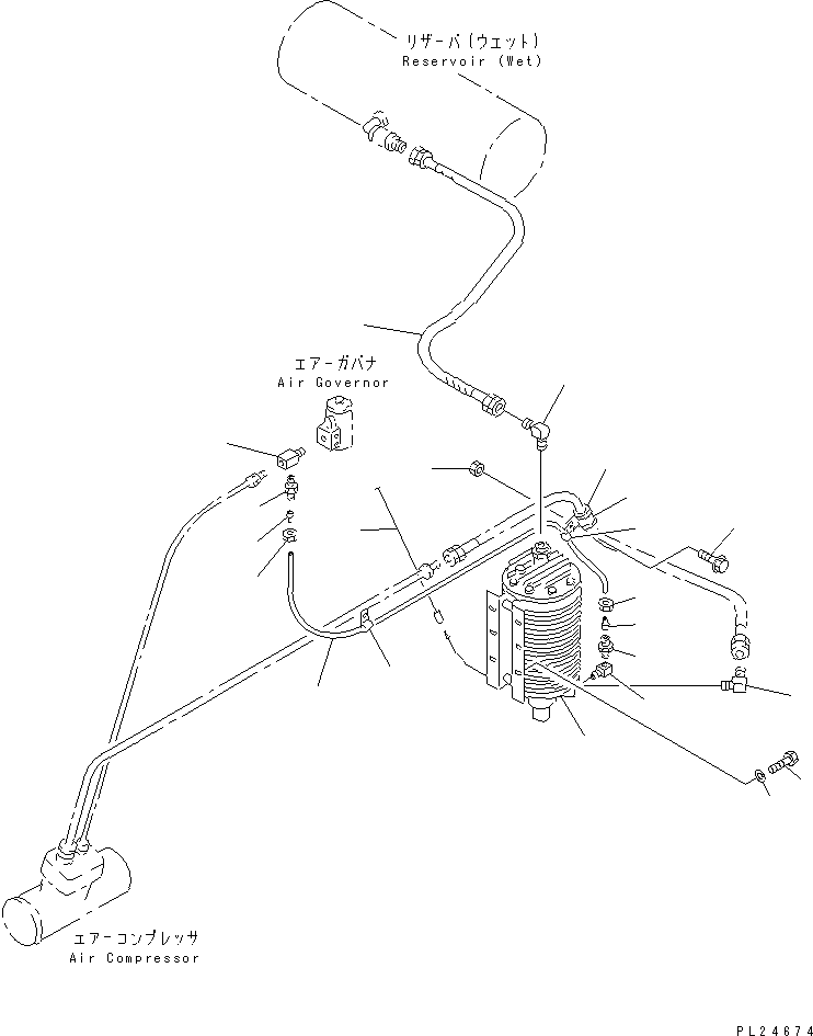 AIR DRYER ASS'Y (566-35-6A910) KOMATSU