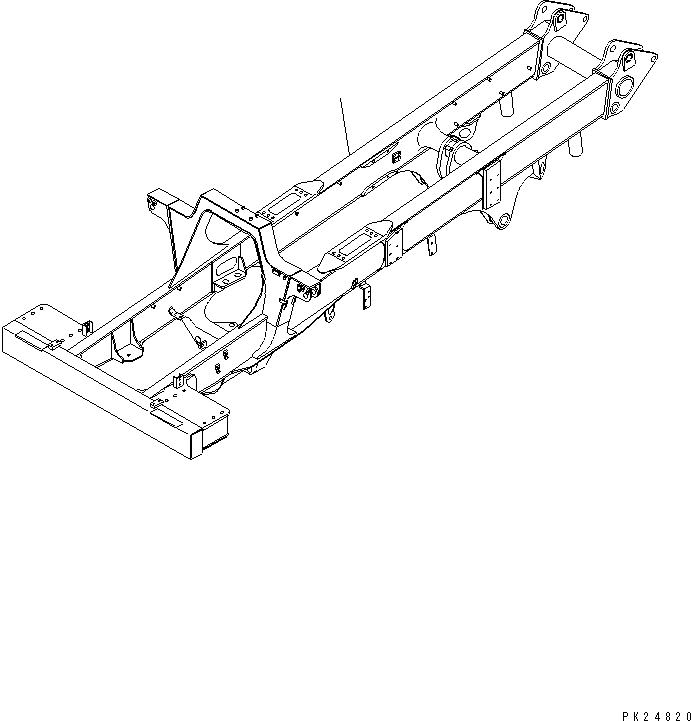 Рама в сборе 567-84-71120 KOMATSU