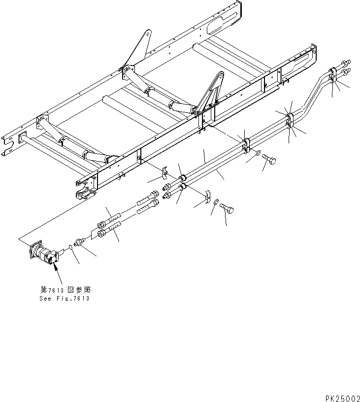 Трубка 8229-75-2270 KOMATSU