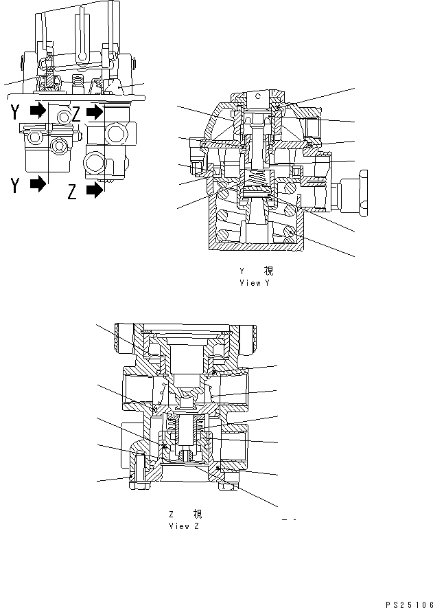 Сервисный комплект 581-43-05080 KOMATSU