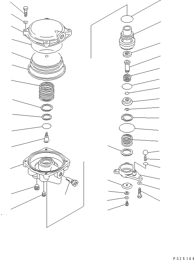 DIAPHRAGM (KIT) 581-35-27191 KOMATSU