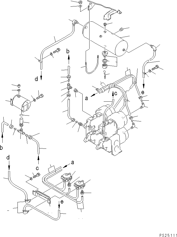 U-образный болт (стремянка) 281-35-11320 KOMATSU