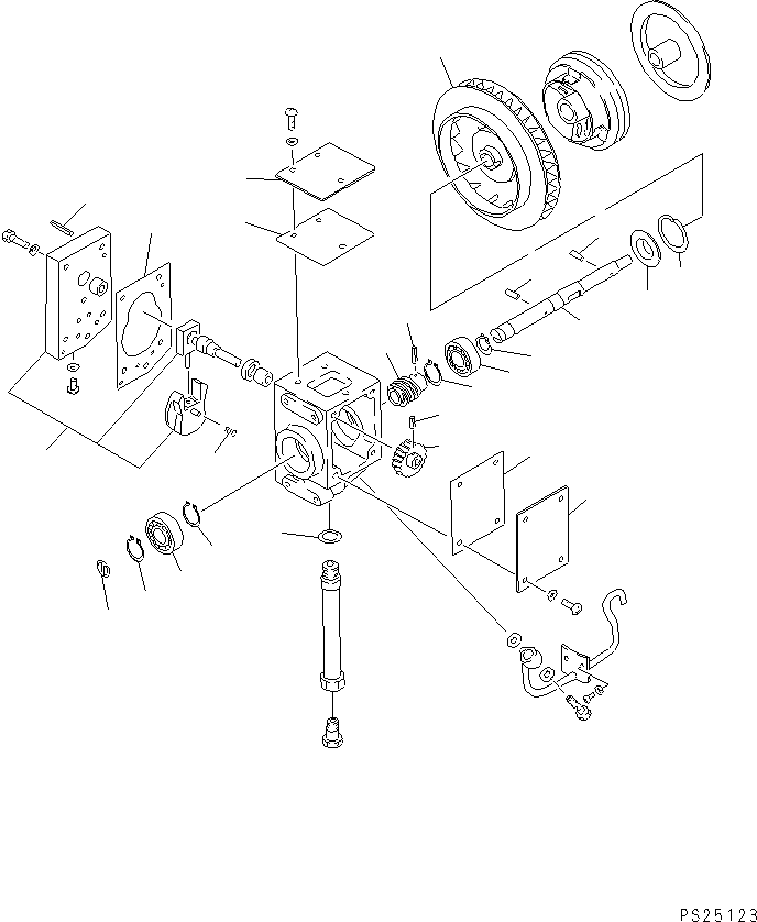 Стопорное кольцо 581-95-29650 KOMATSU