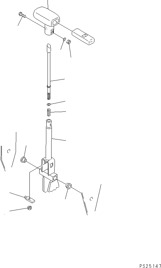 Винт 01225-40535 KOMATSU