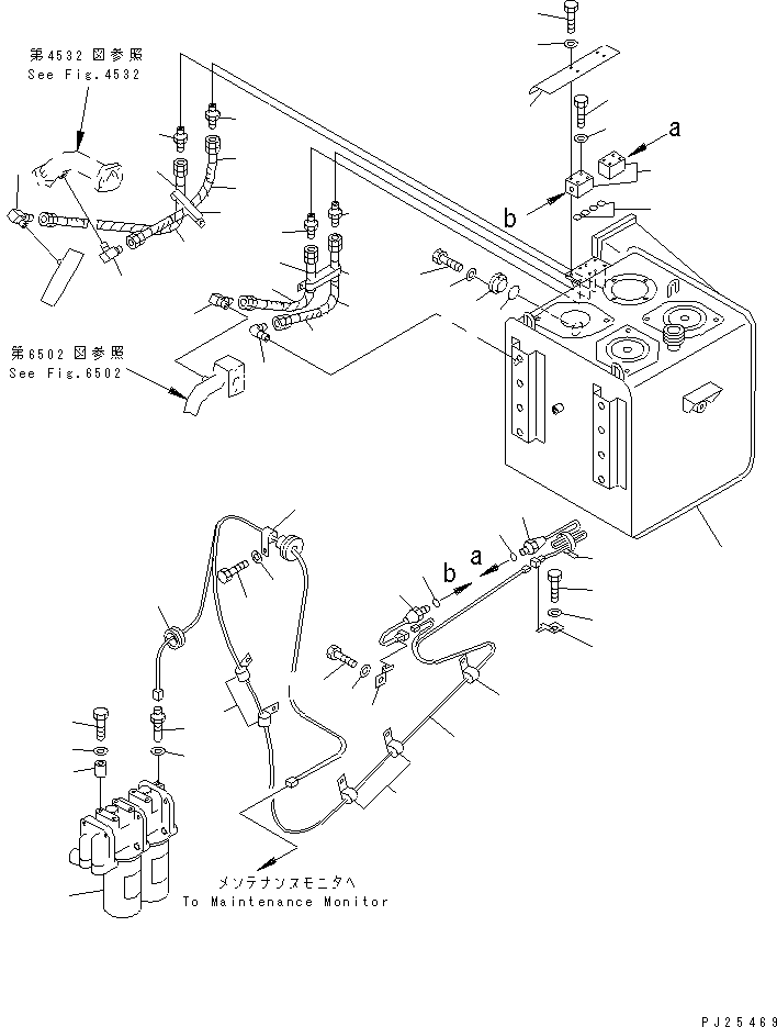 Жгут проводов 566-86-6A411 KOMATSU