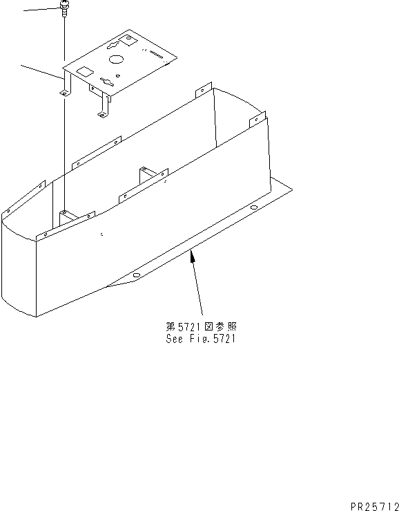 Пластина 569-54-64752 KOMATSU