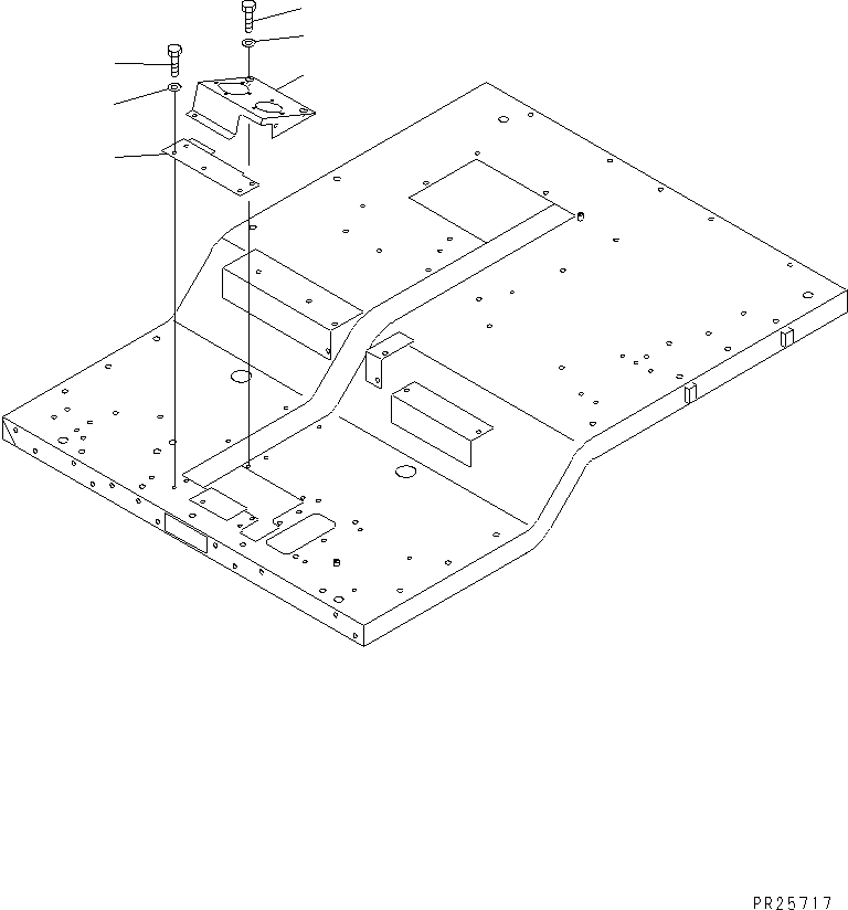 TOE BOARD 569-54-64660 KOMATSU