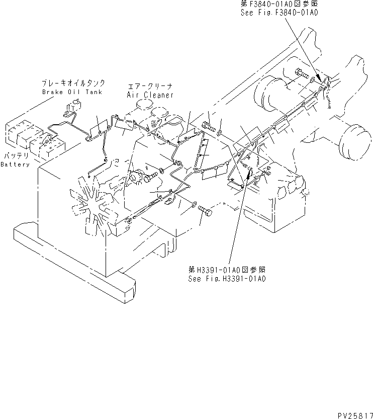 WIRING HARNESS,STRENGTHENED TYPE 561-06-69150 KOMATSU