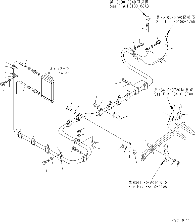 Зажим \0\07283-24354 KOMATSU