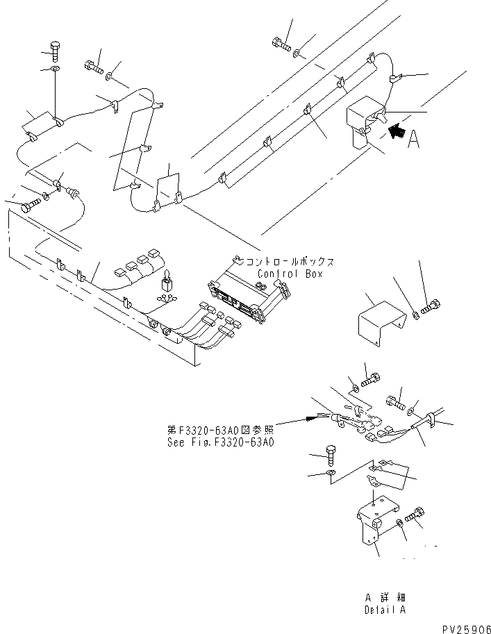 Жгут проводов 561-44-66410 KOMATSU