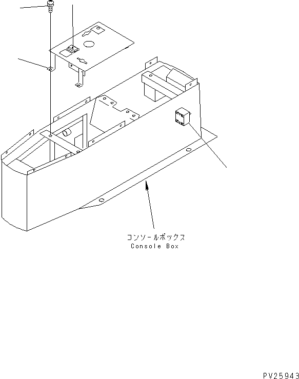 Пластина 561-54-6D751 KOMATSU