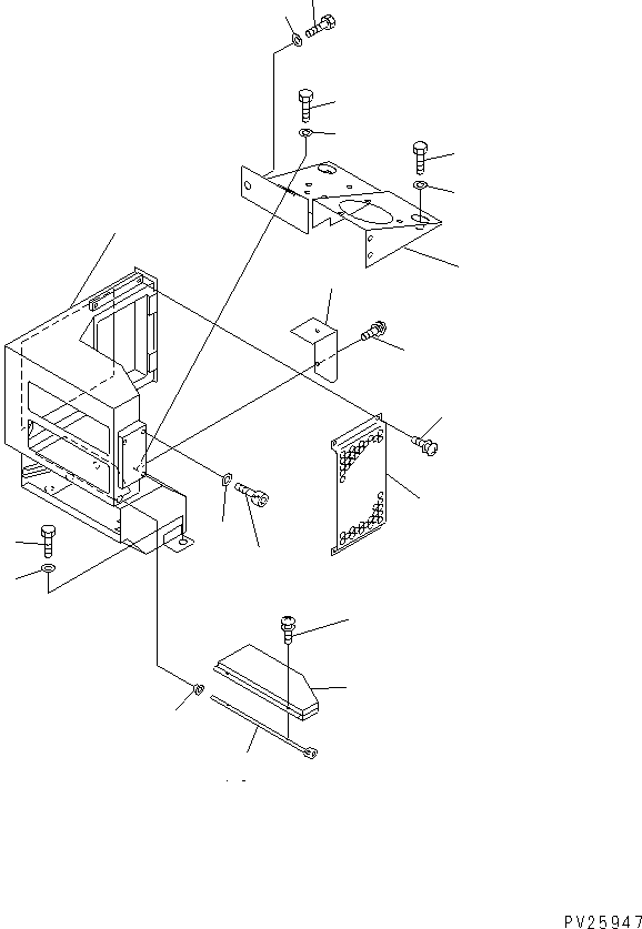 TOE BOARD 561-54-63712 KOMATSU