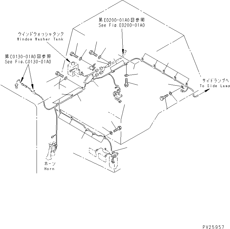 WIRING HARNESS,STRENGTHENED TYPE 561-06-69130 KOMATSU