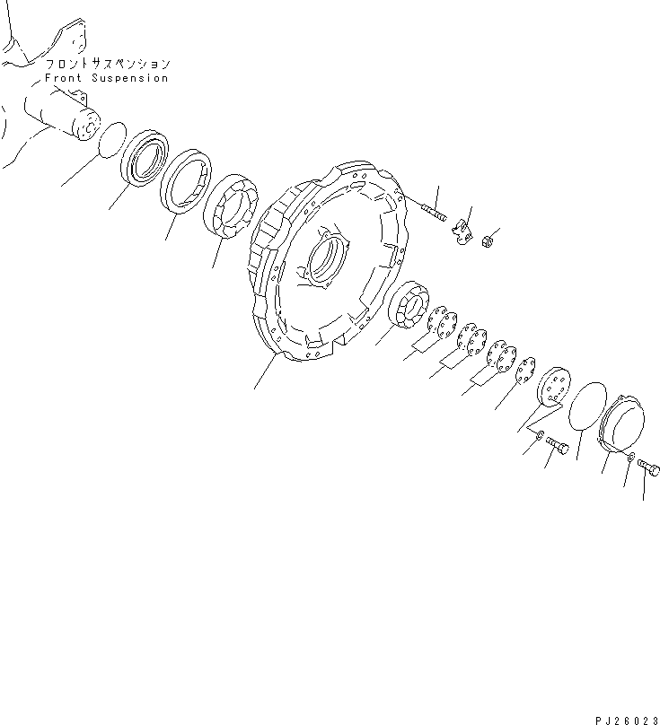 Фиксатор \0\561-27-61141 KOMATSU