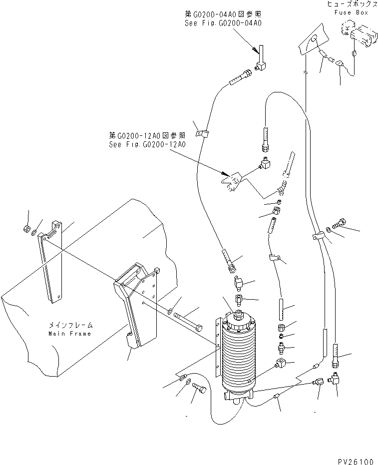 AIR DRYER ASS'Y (\2\561-35-61910) KOMATSU